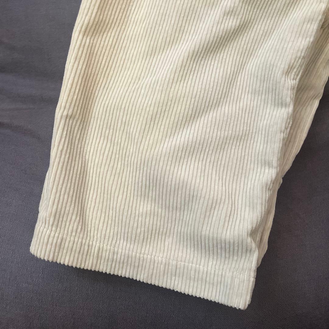 新品未使用　shishikui corduroy baker cream