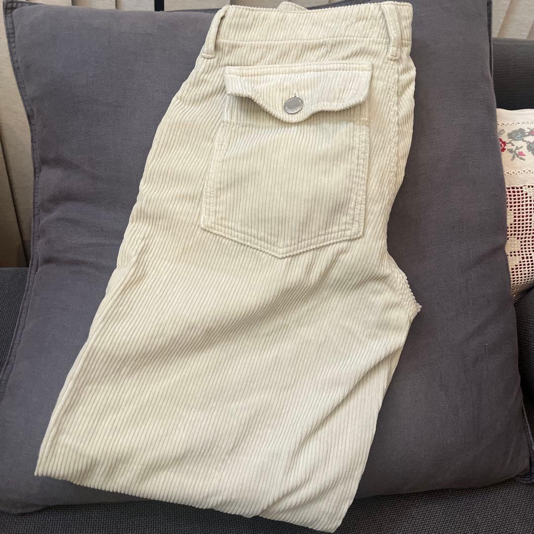 新品未使用　shishikui corduroy baker cream
