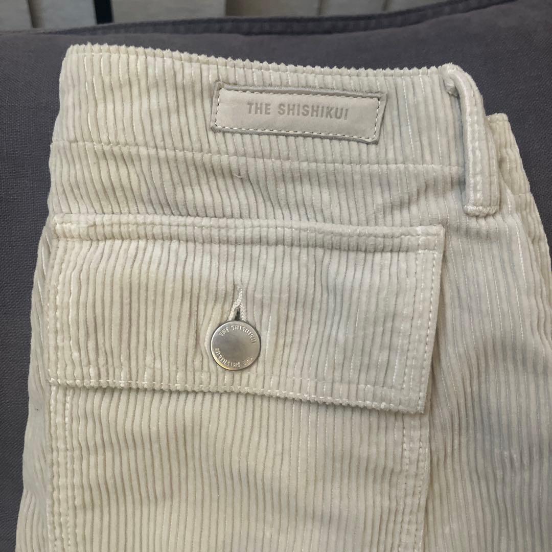 新品未使用　shishikui corduroy baker cream