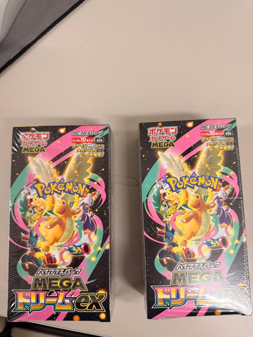 ポケモンカード　MEGA ドリームex ２BOX