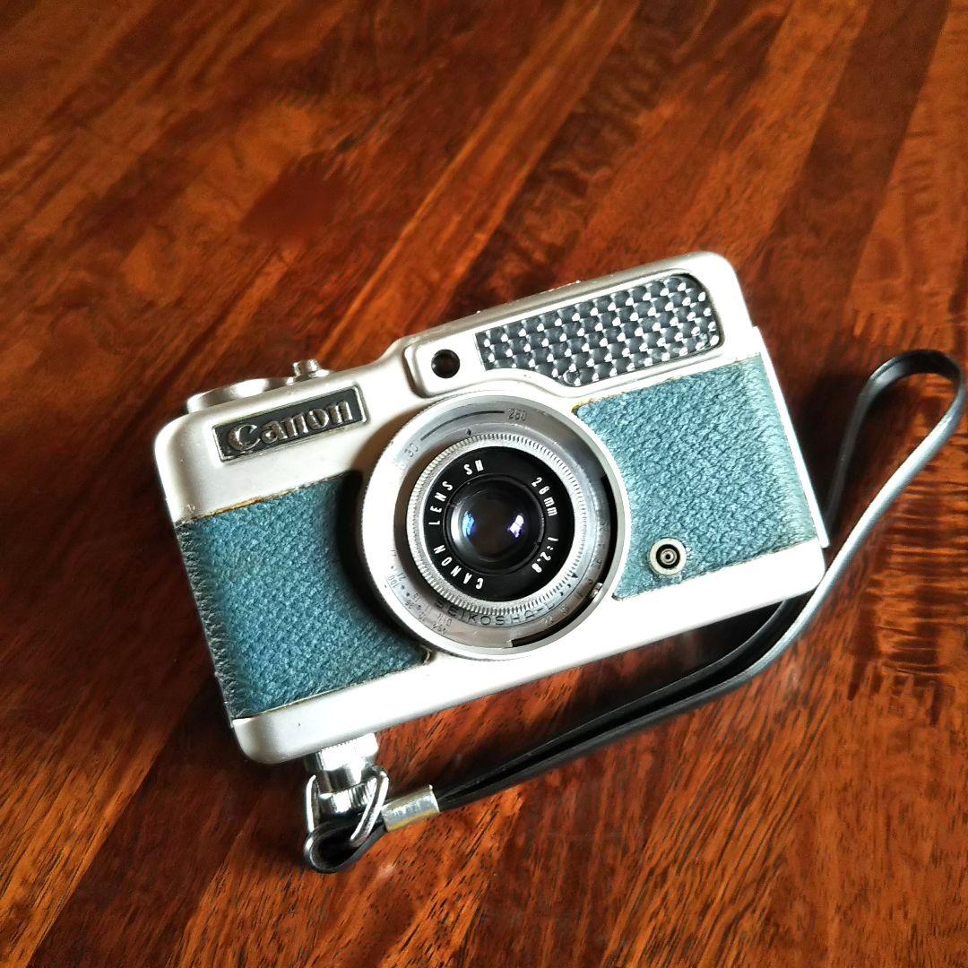 Canon demi キャノン デミ 動作品 希少カラー ハーフカメラ
