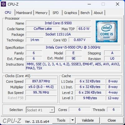 Windowsデスクトップ HP ProDesk600G5SFF i5-9500/1TB/48GB/WiFi