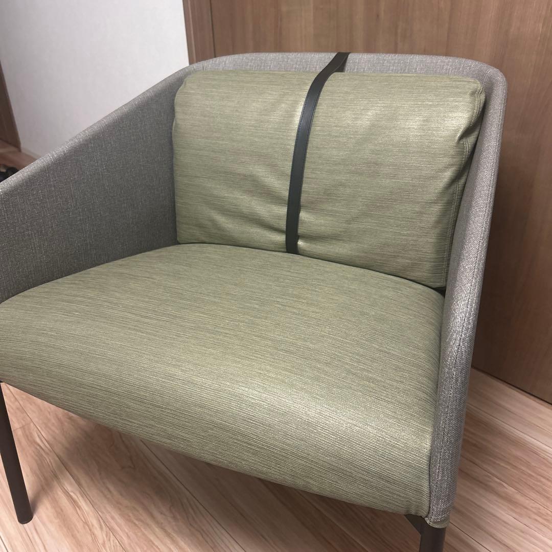 【送料込】ADAL デモイセル 1人掛　ラウンジ　ソファ