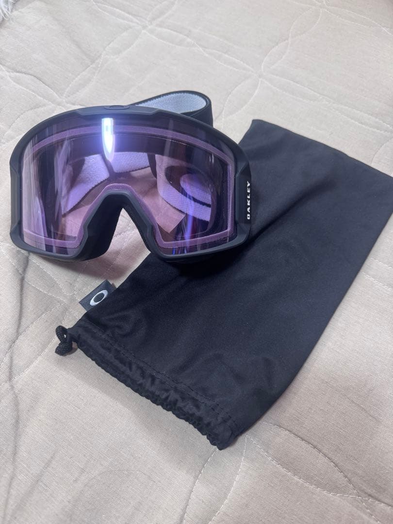 ラインマイナーXL Oakley ゴーグル プリズム　クリアレンズ 収納袋付き