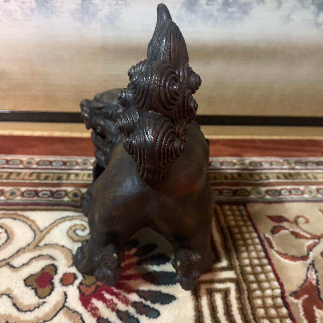 備前焼　獅子　一陽造