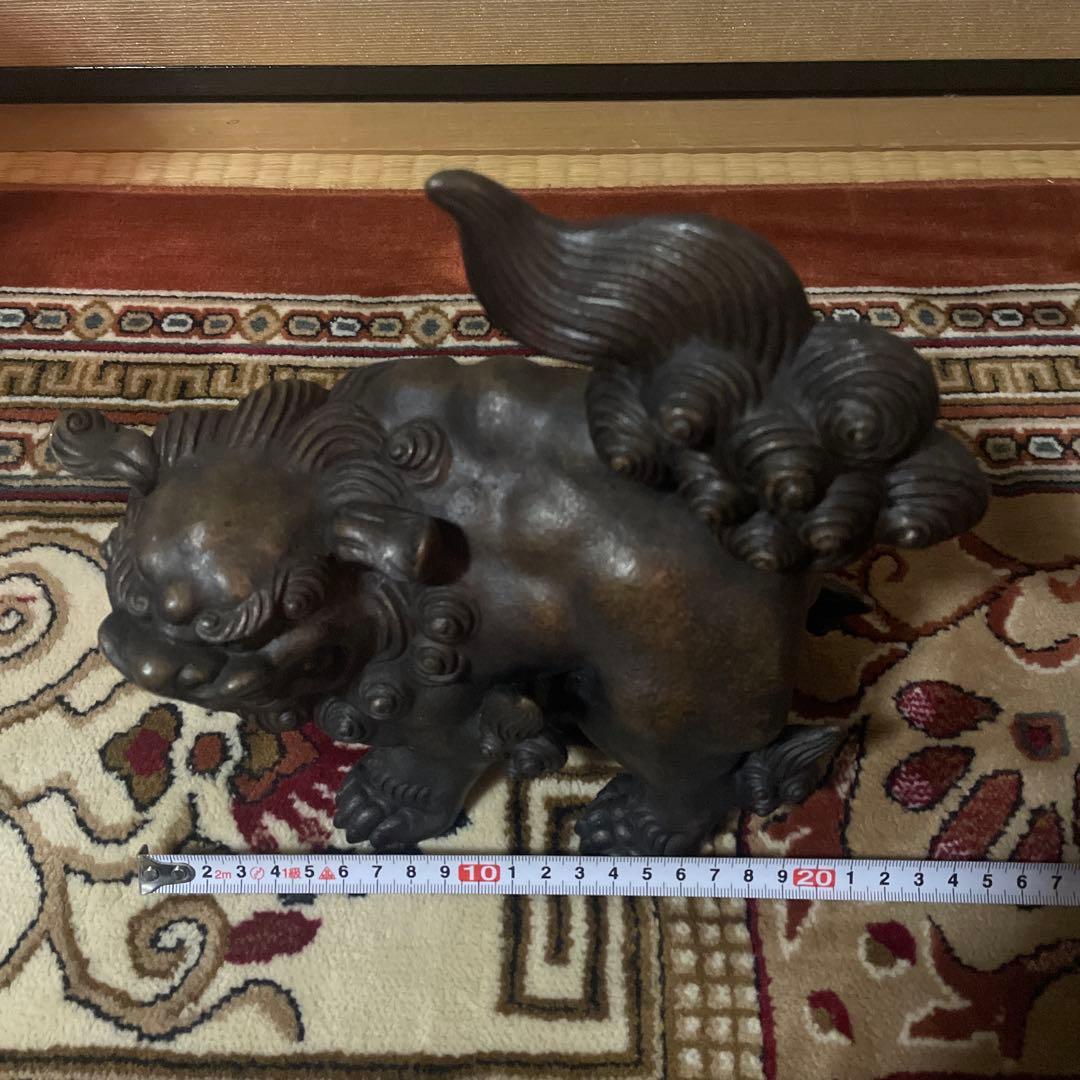 備前焼　獅子　一陽造