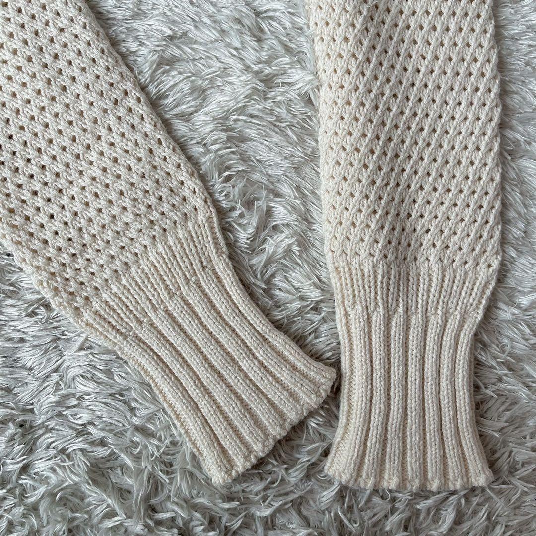 【美品】フォクシー リリーパーカー コットンカシミア フーディーカーディガン