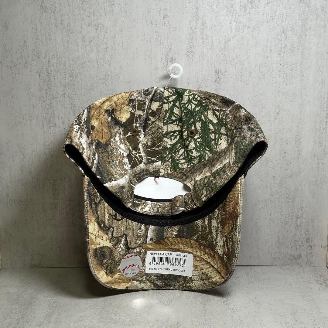 【海外限定】 ヤンキース 9TWENTY リアルツリー&ピンク キャップ ⑤