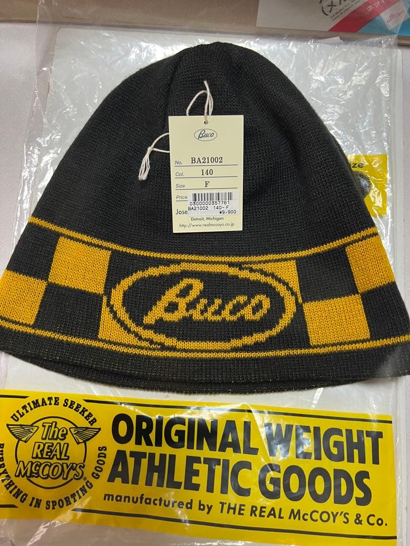ザリアルマッコイズニット帽　ザリアルマッコイズ　BUCOニット帽 ニット帽