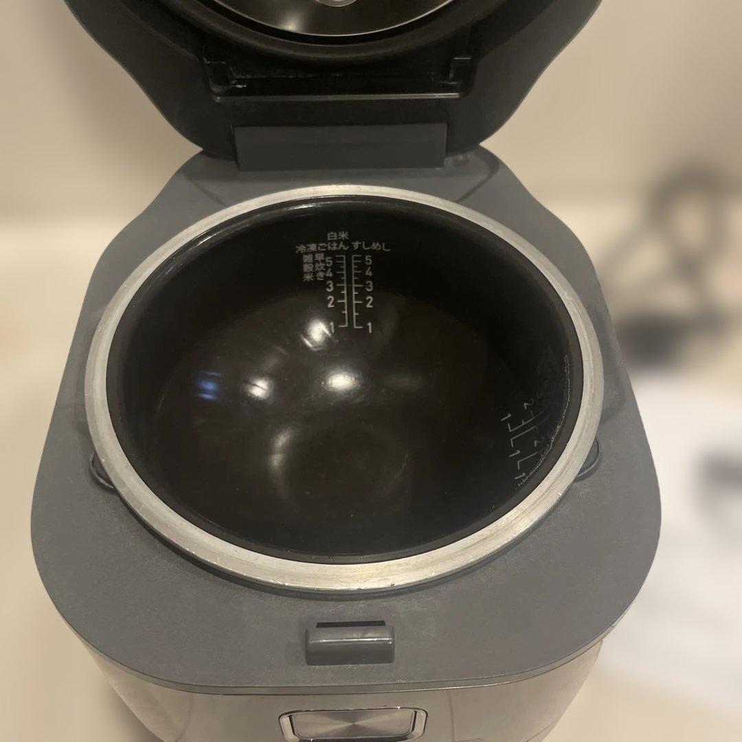 T-fal 炊飯器 遠赤直火炊き　5.5合炊き　メタリック　PK880CJP