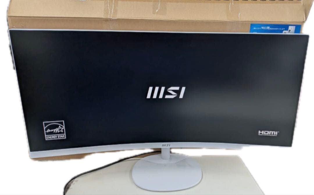 MSI PRO MP341CQW 34インチ ゲーミングモニター 曲面型