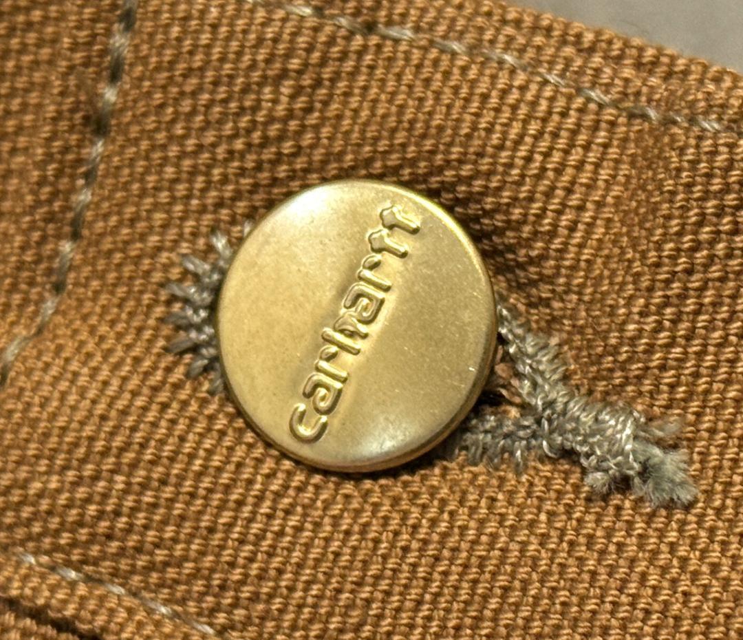 新品 カーハート 米国製 B01フィルムダック ダブルニー パンツ W36L30