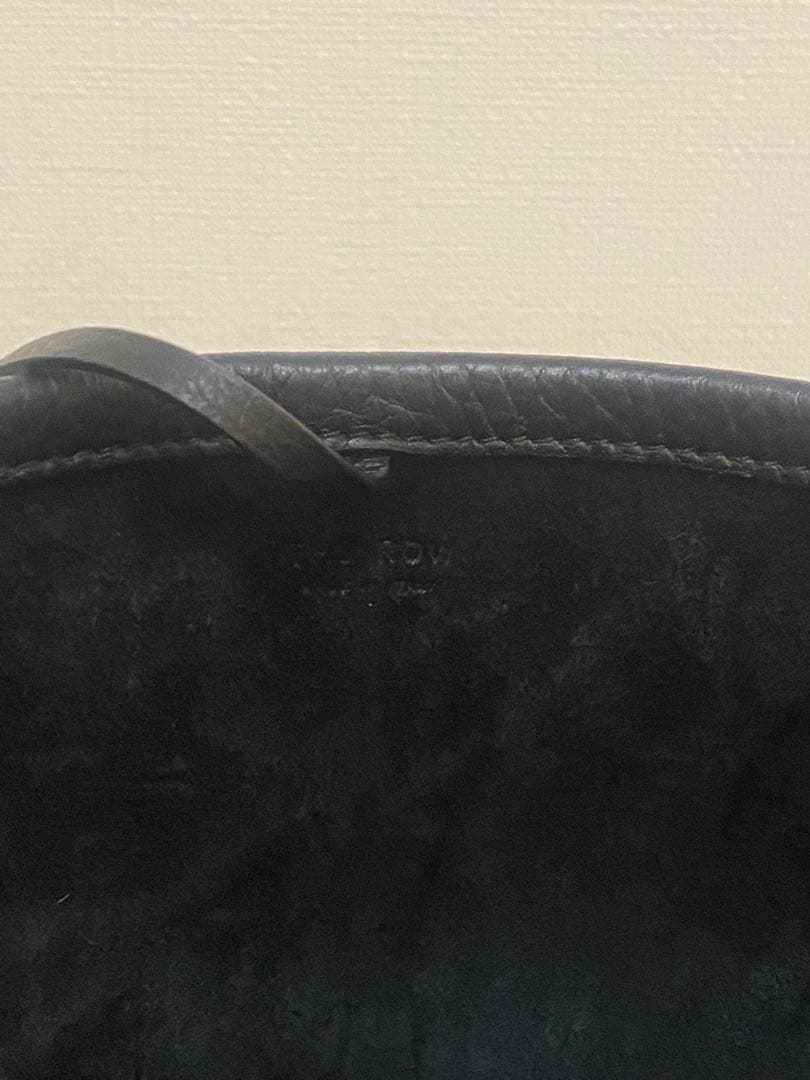 【極美品】THE ROW パークトート スモール 黒　人気色　保存袋付　ザロウ