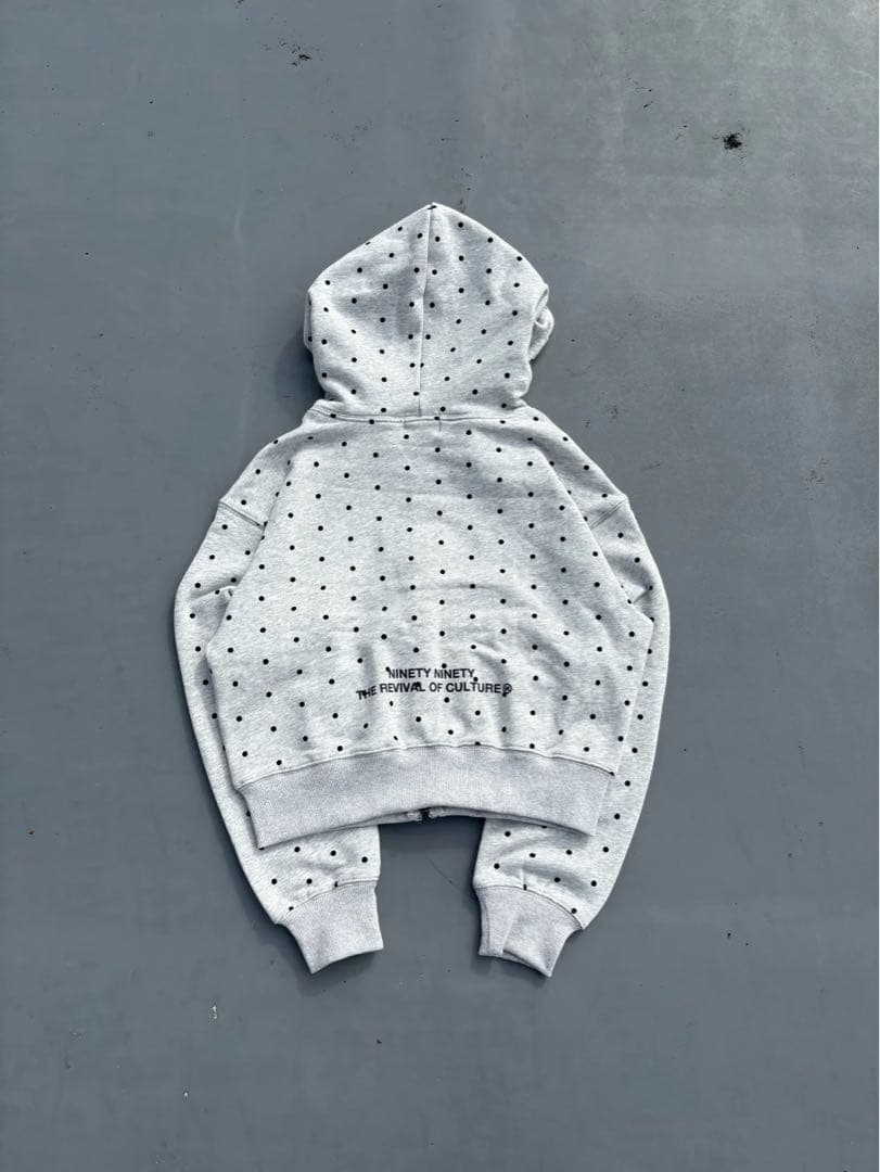 トップス 9090 Angel Dot Zip Hoodie M