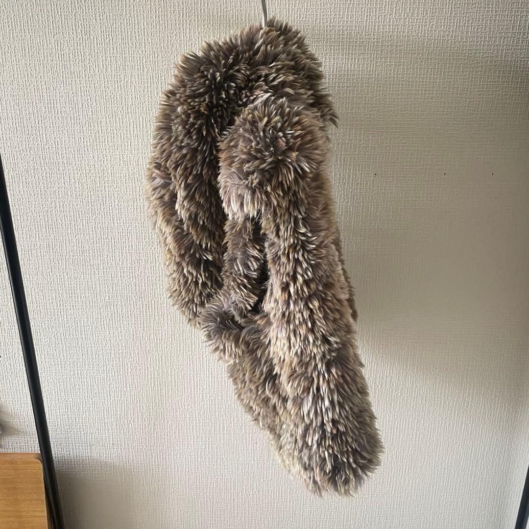 イッセイミヤケ me フード付ファーベスト