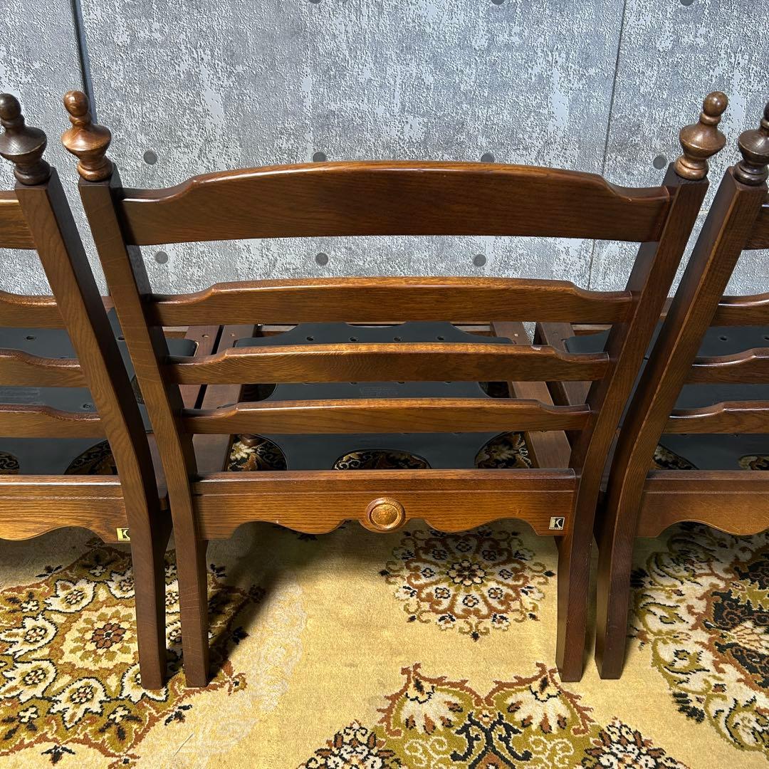 豆佳꧁飛騨産業 HIDA꧂キツツキ 穂高 3Pリビングチェア ソファ 花柄