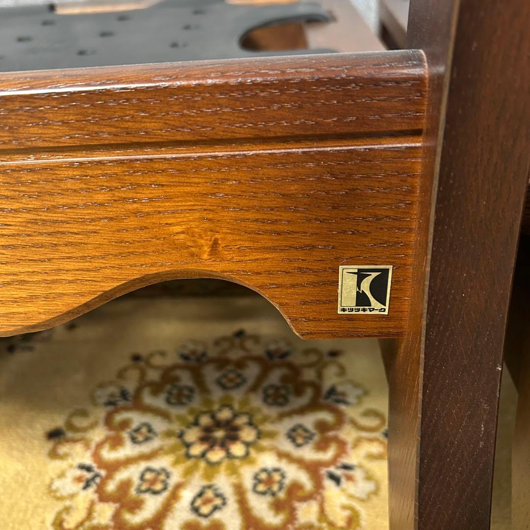 豆佳꧁飛騨産業 HIDA꧂キツツキ 穂高 3Pリビングチェア ソファ 花柄