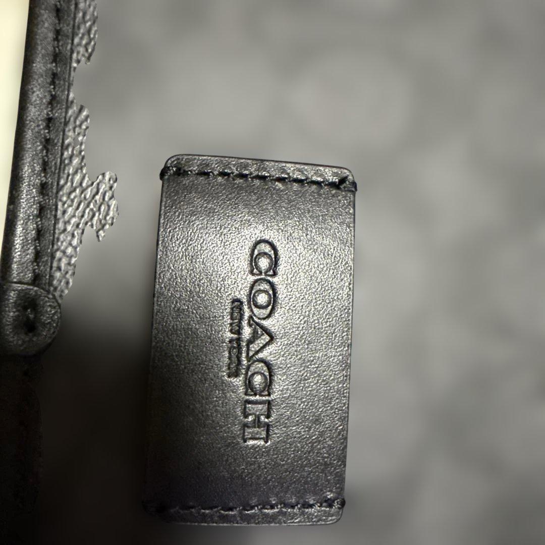 COACH ブラック ショルダーバッグ CW365QBM5