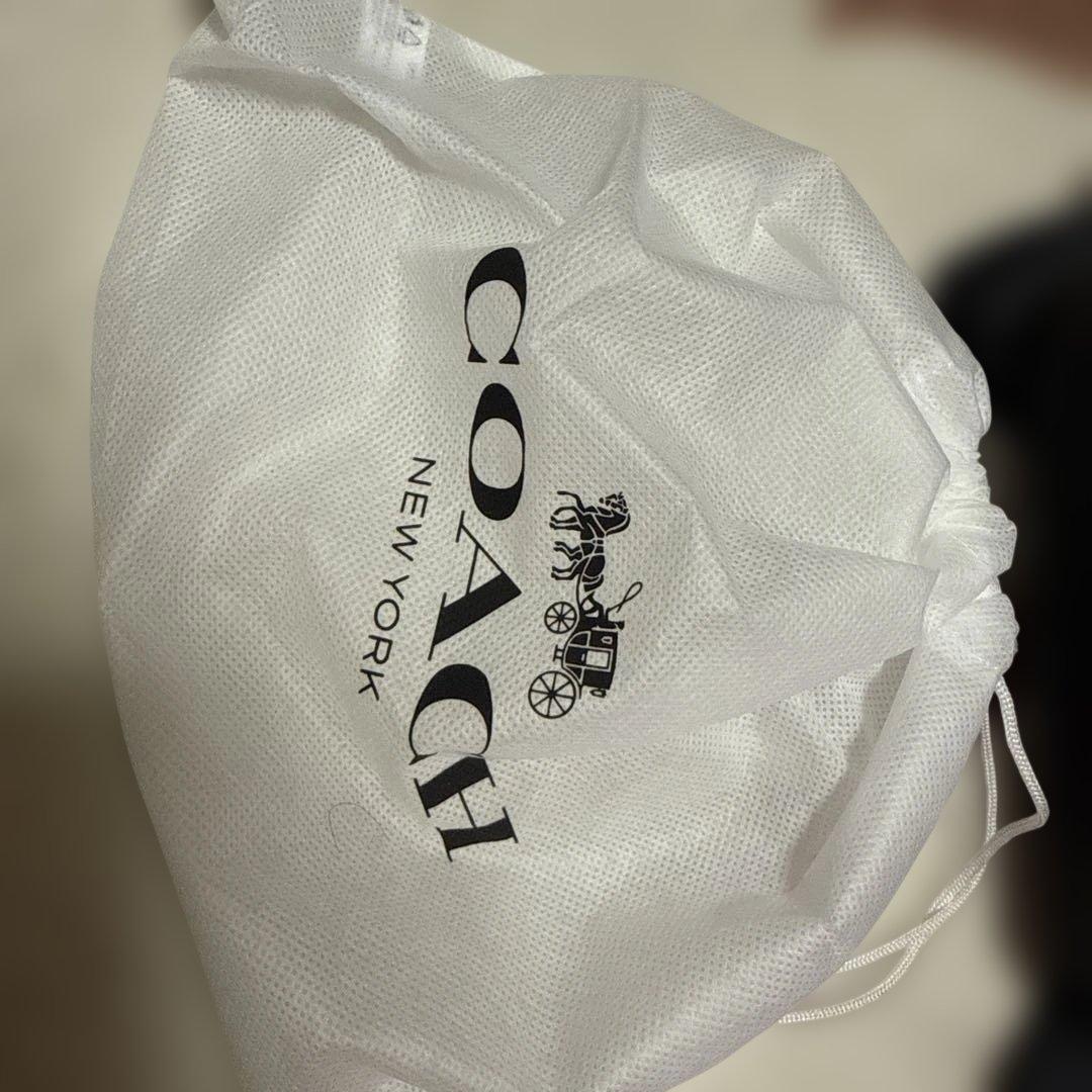 COACH ブラック ショルダーバッグ CW365QBM5