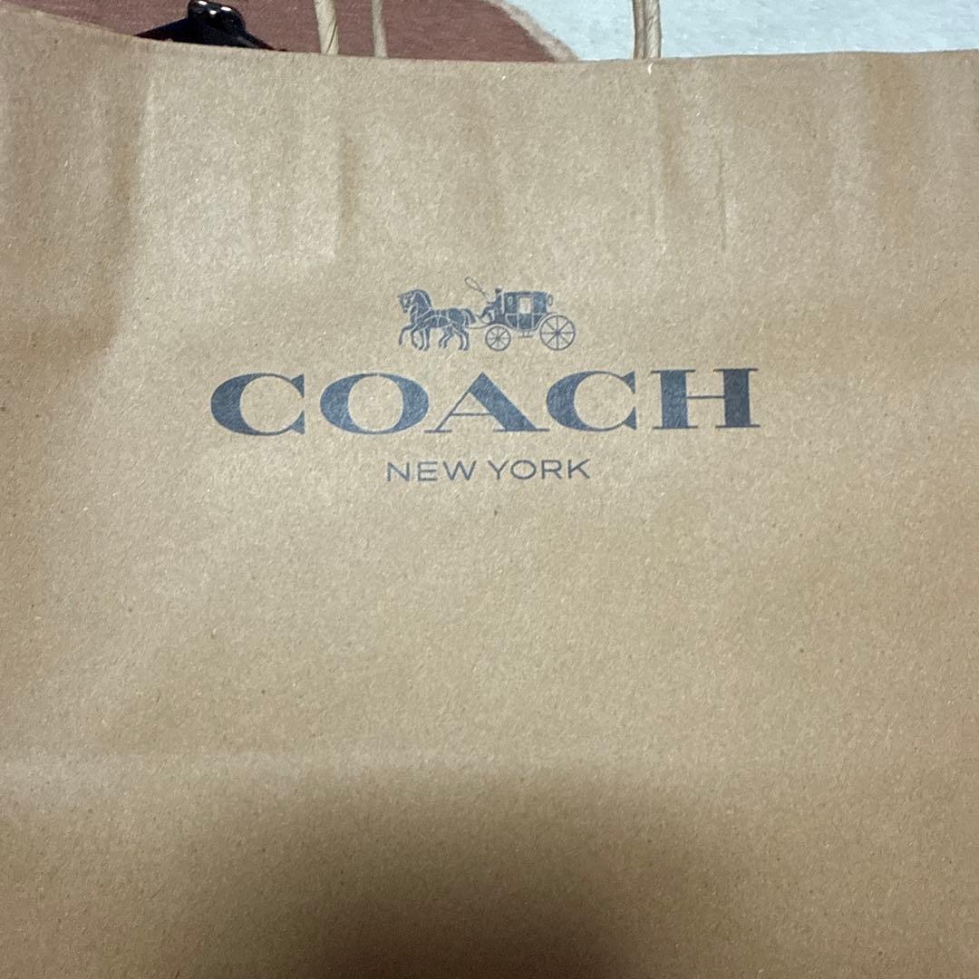 COACH ブラック ショルダーバッグ CW365QBM5