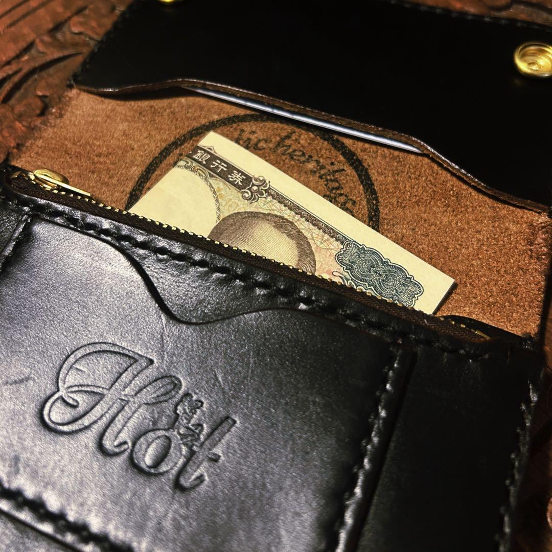 トラッカーウォレットミドル　クロムエクセル