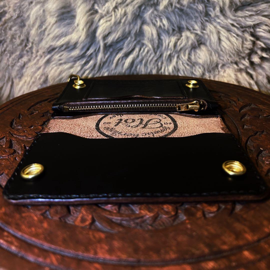 トラッカーウォレットミドル　クロムエクセル