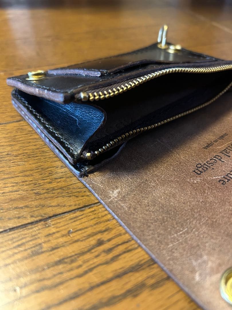 トラッカーウォレットミドル　クロムエクセル