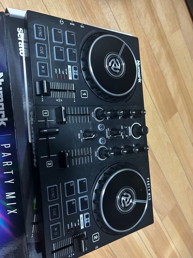 つ*ゆ様 Numark Party Mix DJコントローラー スマホ接続機械付