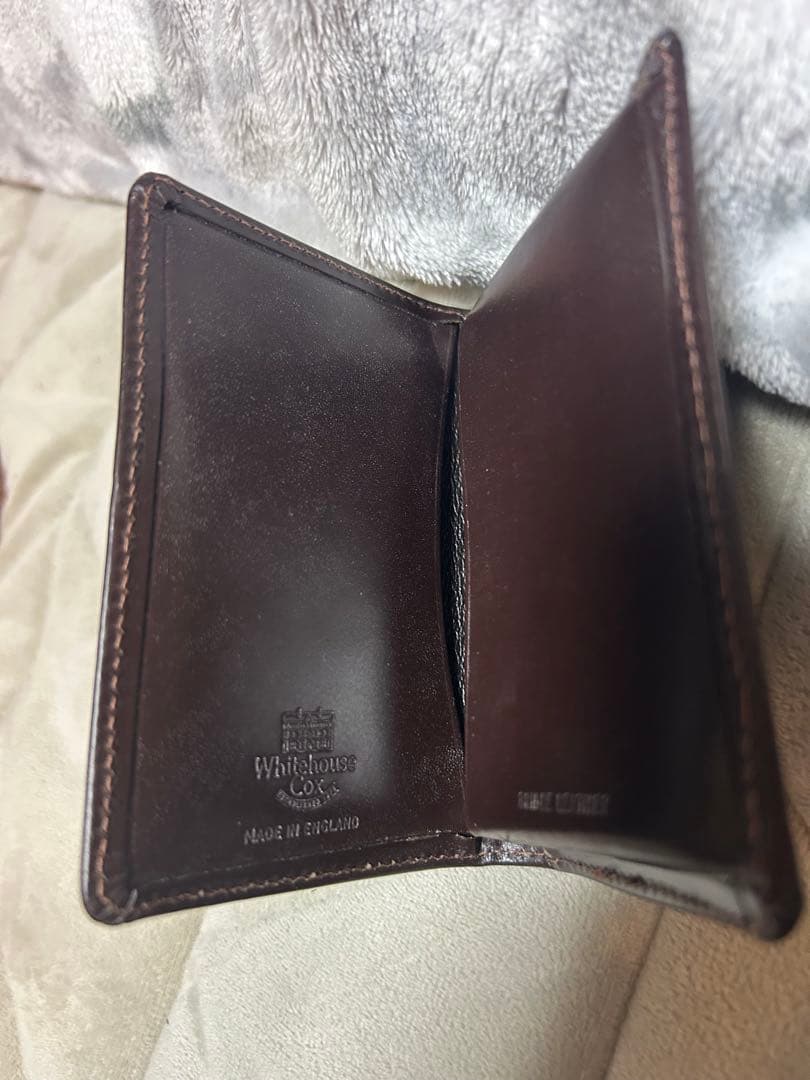 Whitehouse Cox（ホワイトハウスコックス） 名刺入れ
