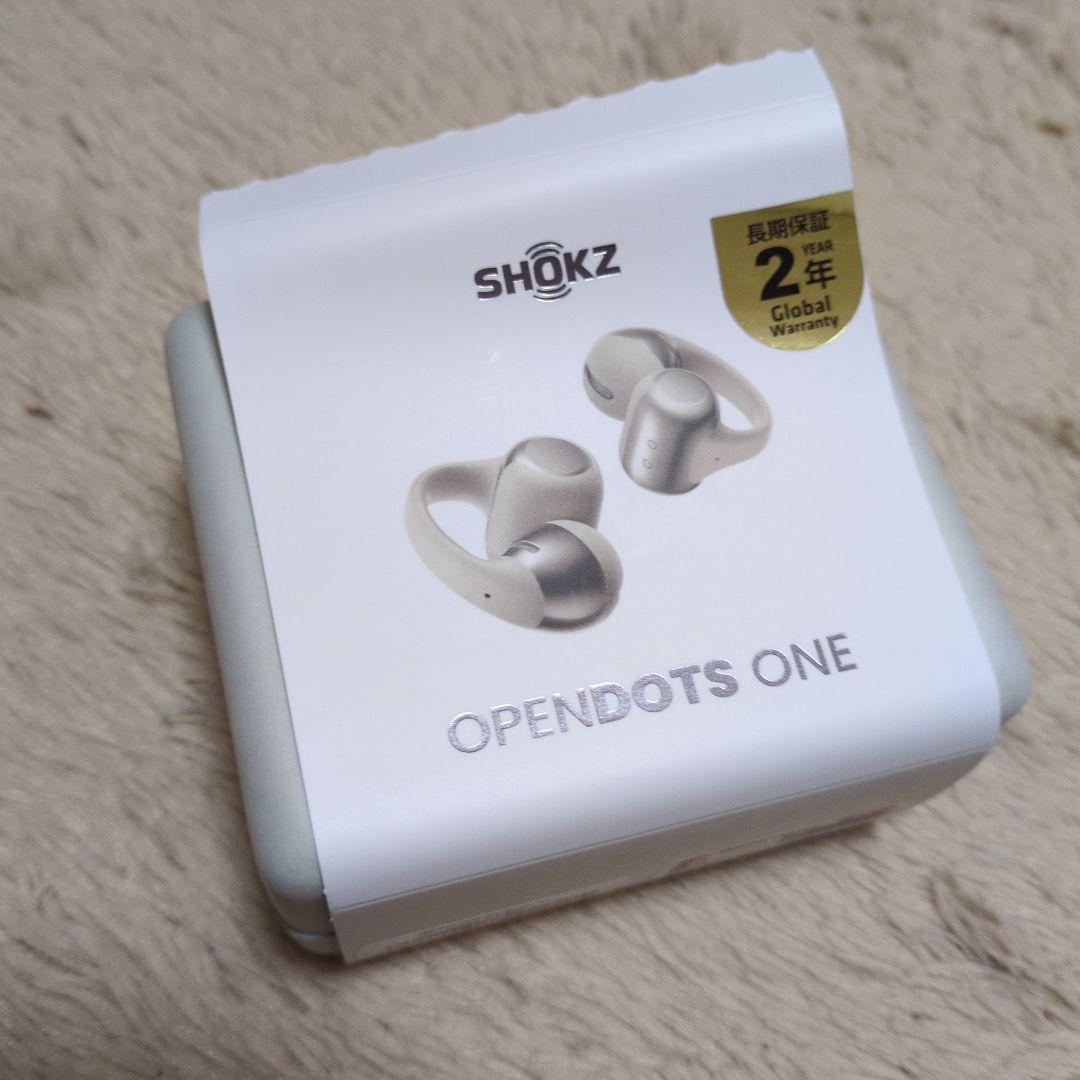 新品同様 SHOKZ OPENDOTS ONE ワイヤレスイヤホン