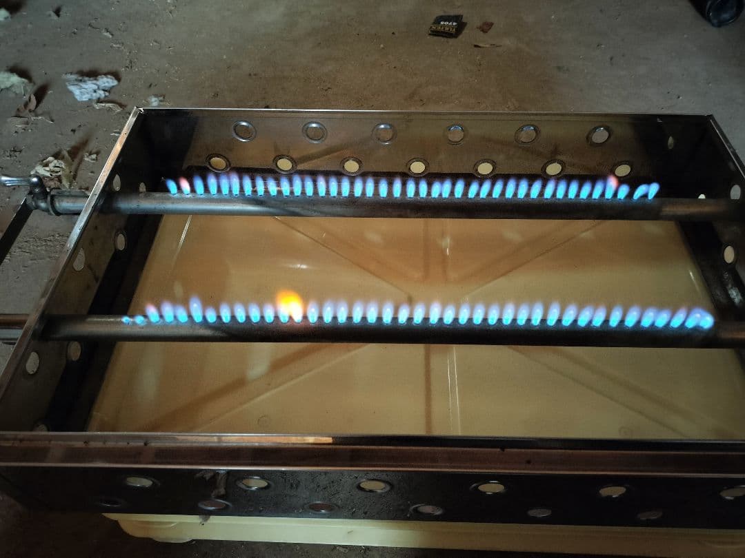 サブロー まとめ売り　ミニグリル　おでん鍋　業務用　プロパンガス用　８切