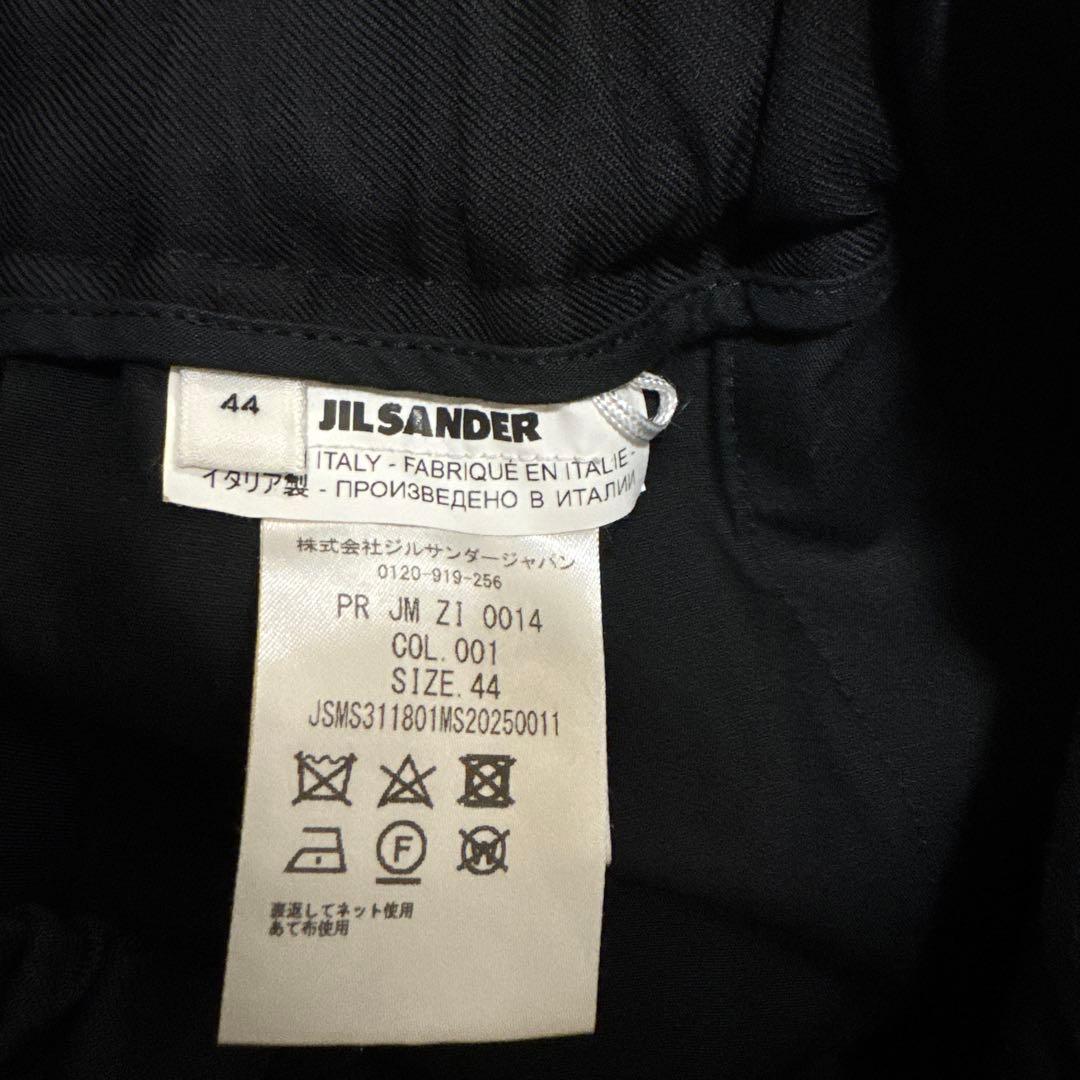 激安 ジルサンダー スラックス 黒 44
