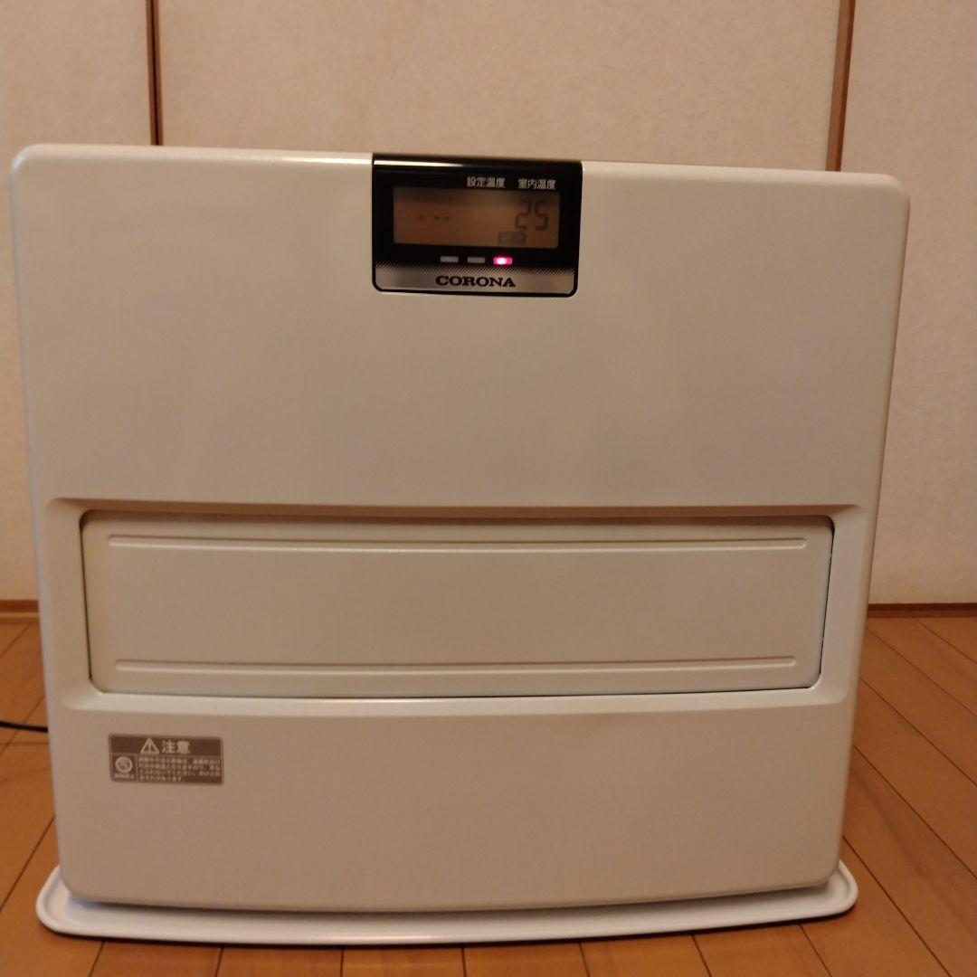 コロナ石油ファンヒーターFH-VX7318BY-W　19・26畳用　2018年製