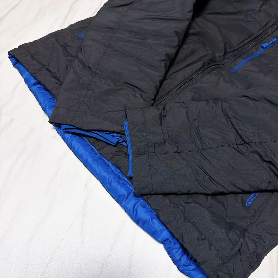 モンベル コロラドパーカ リバーシブルダウンジャケット 黒×紺 Men’s M
