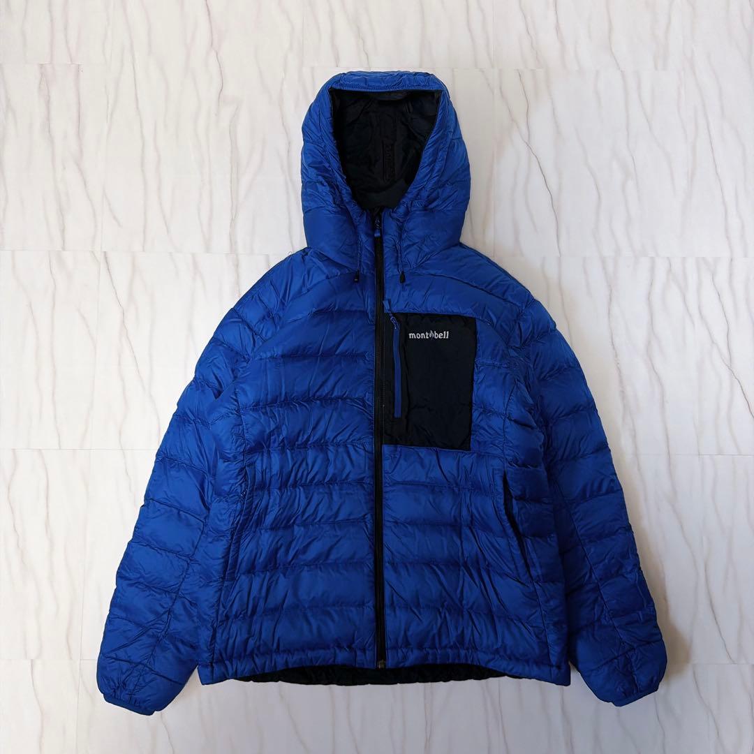 モンベル コロラドパーカ リバーシブルダウンジャケット 黒×紺 Men’s M