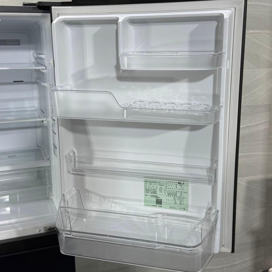 Panasonic 冷蔵庫 335L 中型 2019年製 清掃済み d5034