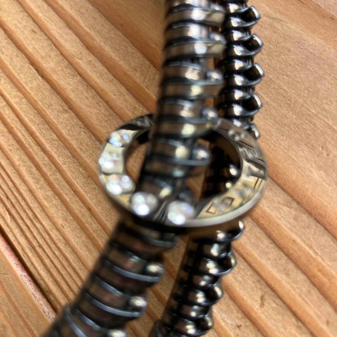 超美品　アンテプリマ ワイヤーバッグ スタンダード/ラウンド 縦型/ブラック