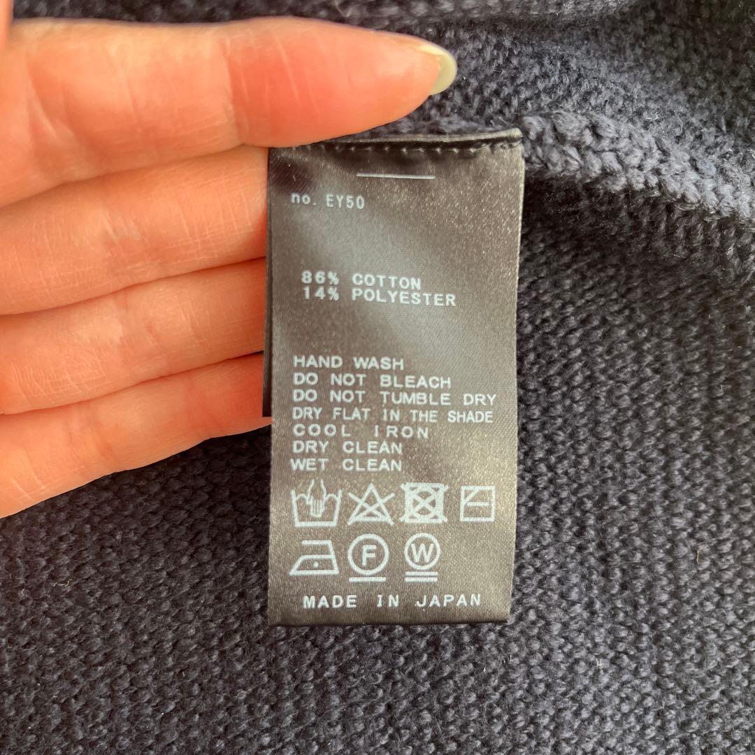 Deuxieme Classe Lily sof ネイビーポンチョ