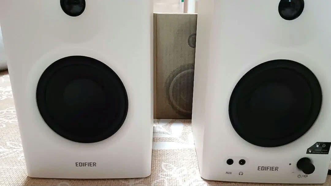 【美品】 Edifier MR4 モニタースピーカー 別売り付属品付き