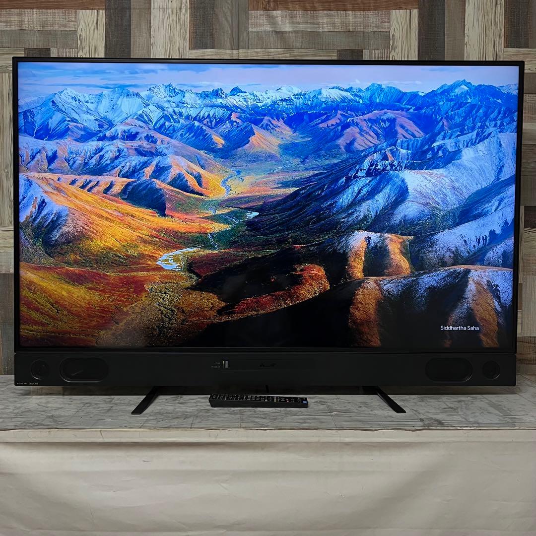 タカさん直接受渡三菱電機58V型4Kチューナー内蔵テレビ YouTube可