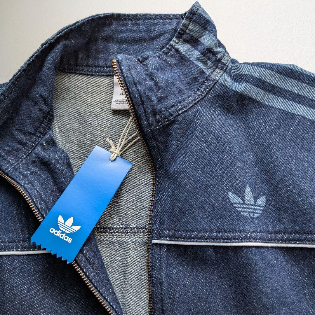 【値下げ】新品未使用 アディダス デニム トラックジャケット XL