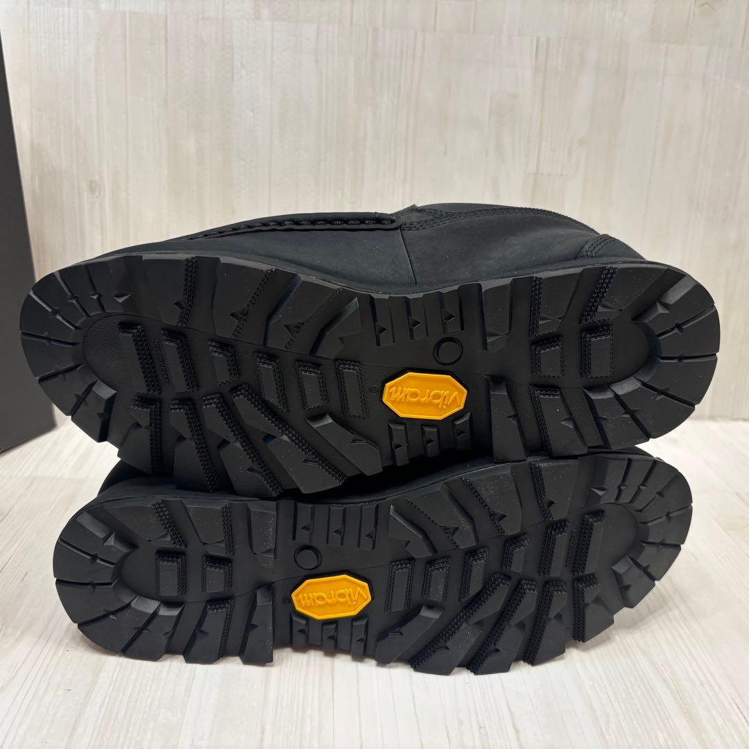 美品 ザ ノース フェイス ホーンド ジップ モカシン シューズ ブラック