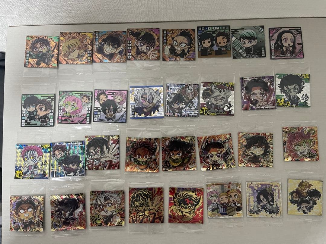 k*u様 鬼滅の刃 ウエハース 13段 コンプリート