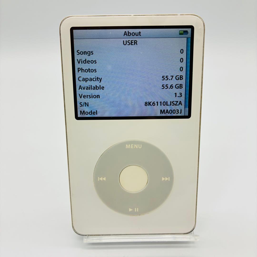 Apple iPod classic 60GB A1136 ホワイト