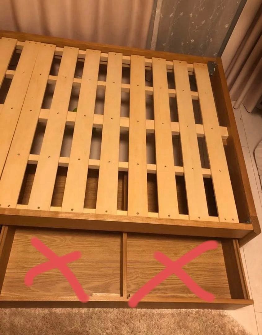 unico SIGNE ベッドフレーム　シングルサイズ