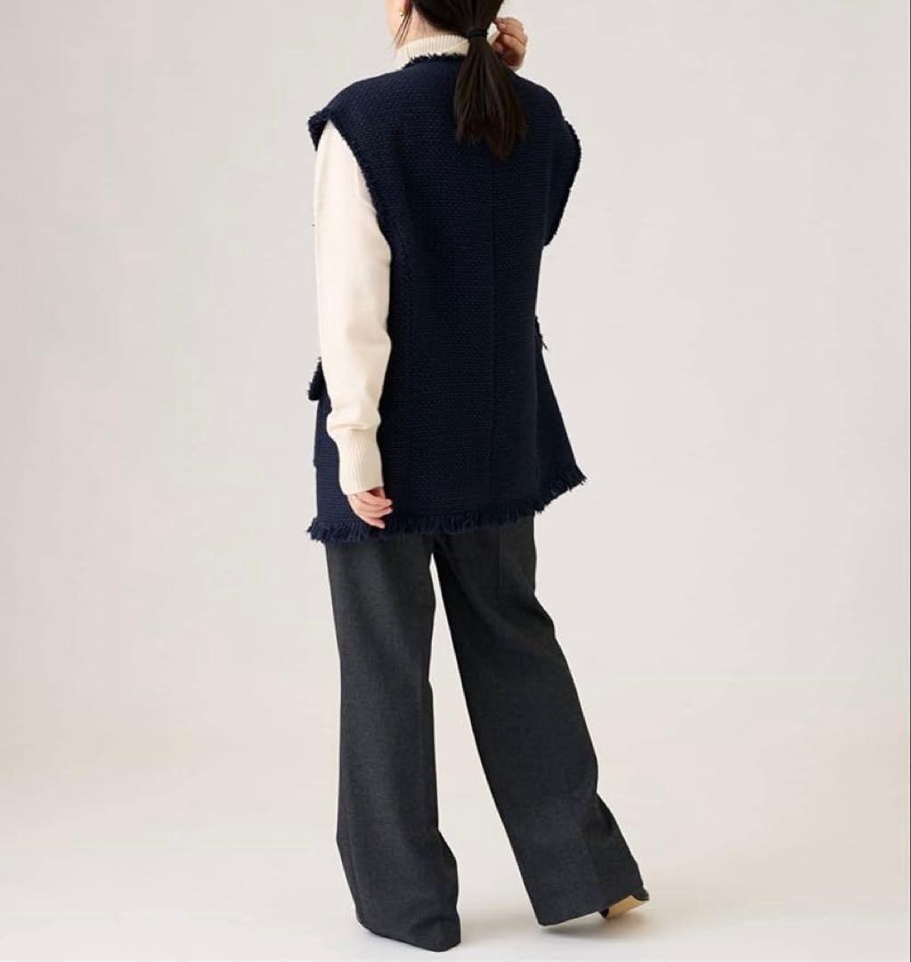 美品！ジャーナルスタンダードレサージュGIOLICAツイードベスト ジャケット