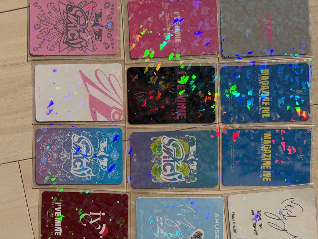 ive ウォニョン　トレカ　セット