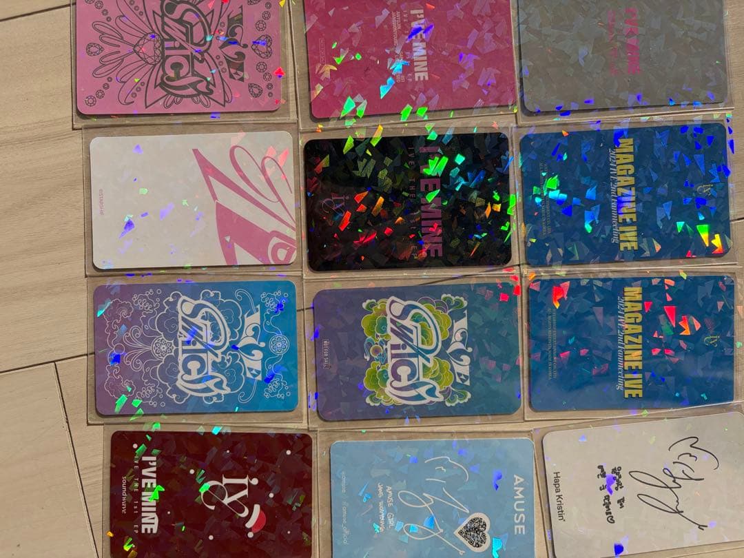 ive ウォニョン　トレカ　セット