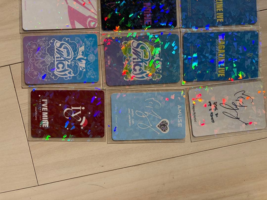 ive ウォニョン　トレカ　セット