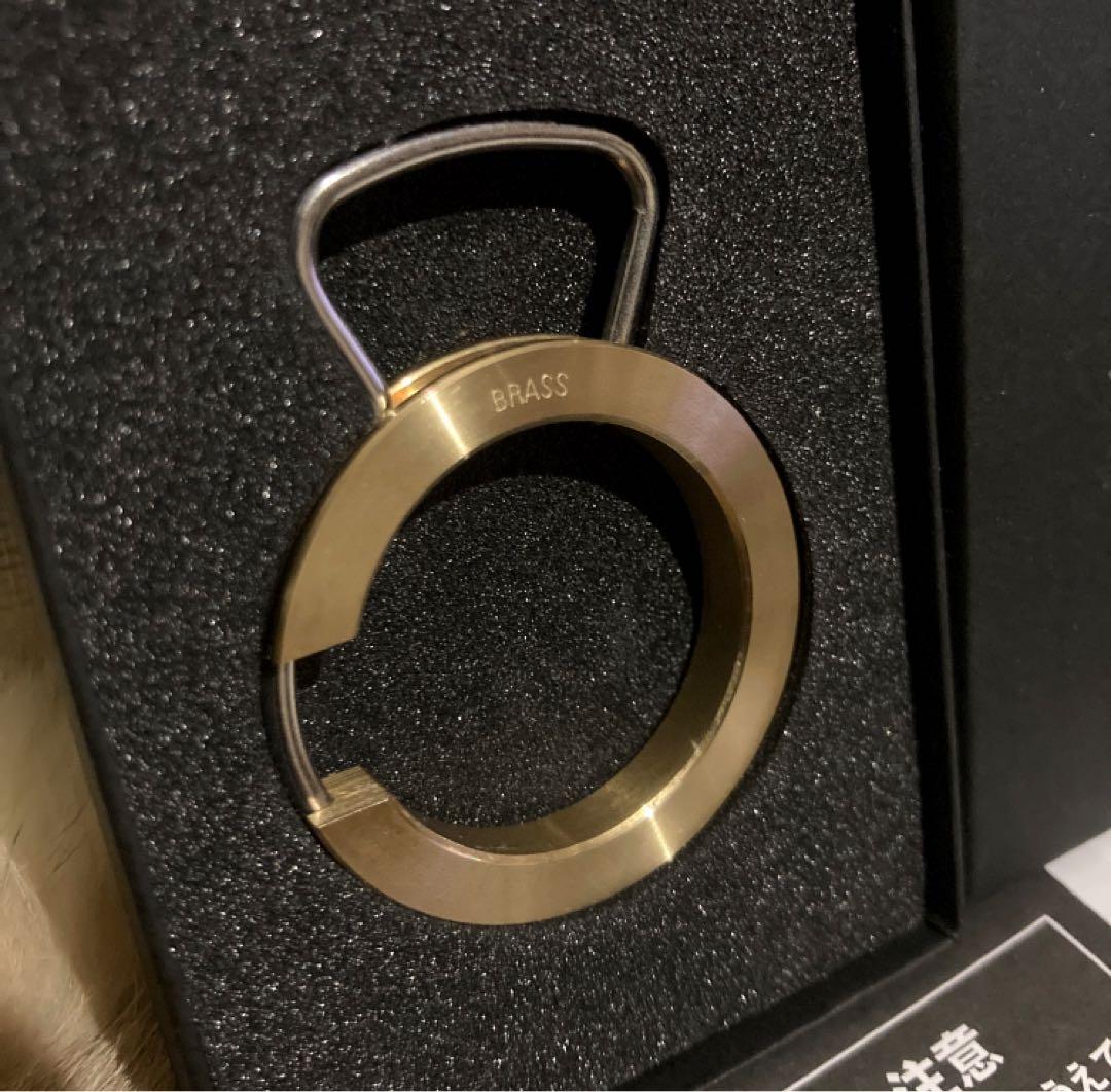 最終値下げ 未使用 限定品 希少 激レア 高級 スノーピーク 真鍮 キーホルダー